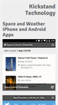 Mobile Screenshot of kickstandtech.com
